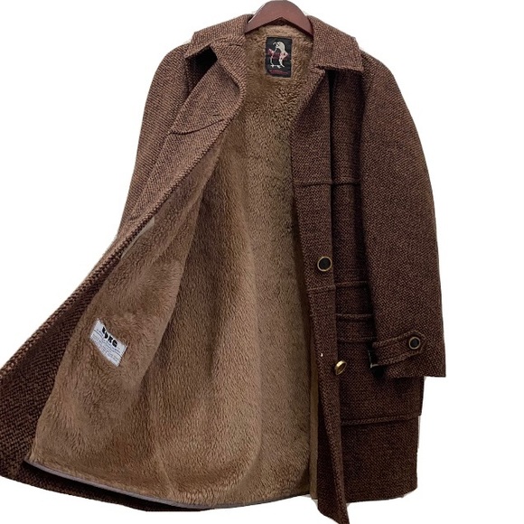 Vintage Penguin Fashions Minneapolis Sherpa Lined Deep Pile Borg Winter Coat - Picture 6 of 16